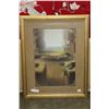 Image 1 : GOLD FRAMED MYSTICAL GARDEN PICTURE