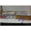 Image 1 : 2 BOXES OF NEW PLASTIC GLASSWARE