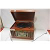 Image 1 : WOOD RECORD, CD, TAPE PLAYER