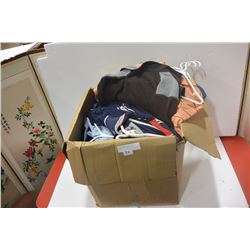 BOX OF MENS DESIGNER GOLF SHIRTS