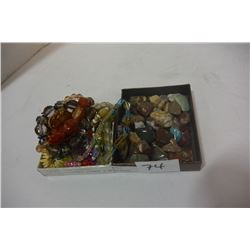 POLISHED STONES & NECKLACES