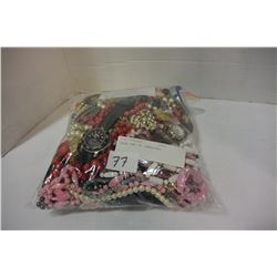 LARGE BAG OF JEWELLERY
