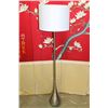 Image 1 : MODERN CHROME TEARDROP FLOOR LAMP