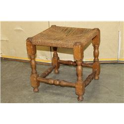 SMALL ROPE SEAT STOOL