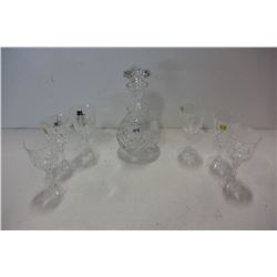 CRYSTAL DECANTER SET