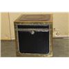 Image 1 : BRASS & BLACK LEATHER TRUNK