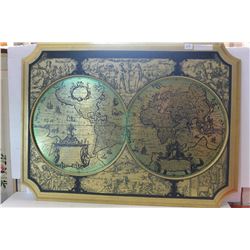 LARGE DECORATIVE MAP