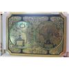 Image 1 : LARGE DECORATIVE MAP