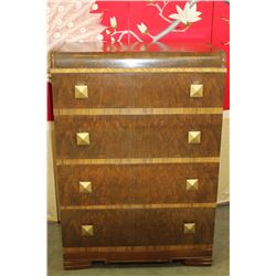 WATERFALL HIGHBOY DRESSER