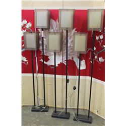 3 DESIGNER FLOOR LAMPS