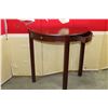 Image 1 : 2 DOOR MAHOGANY FINISH HALL TABLE