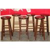 Image 1 : SET OF SIX BAR STOOLS