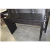 Image 1 : MODERN GLASS TOP HALL TABLE W/ DRAWER