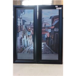 PAIR OF CITY PRINTS
