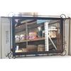 Image 1 : BLACK FRAME WALL MIRROR