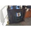 Image 1 : DESIGNER FIREPLACE MANTLE W/ INSERT