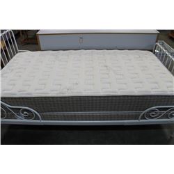 ORGANIC COTTON SINGLE SIZE MATTRESS W/BOX SPRING