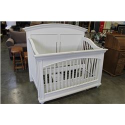 WHITE YOUNG AMERICA BABY CRIB