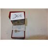 Image 1 : 10KT YELLOW GOLD GENUINE ACQUAMARINE SOLITAIRE RING