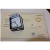Image 1 : STERLING DIAMOND HEART PENDANT WITH CHAIN WITH APPRASIAL