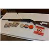 Image 1 : CROSSMAN PUMP ACTION PELLET RIFLE W/ PELLETS & BBS