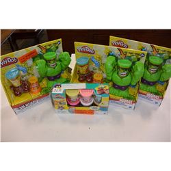 4 PLAY-DOH SETS