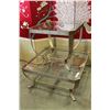 Image 1 : DESIGNER GLASS TOP COFFEE TABLE AND ENDTABLE