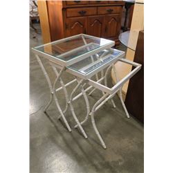 SET OF 3 NESTING TABLES