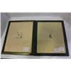 Image 1 : PAIR OF SIGNED AND DATED HAGAN 1997 ARTWORKS