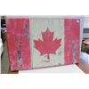 Image 1 : CANADIAN FLAG PRINT ON CANVAS