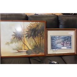 BEACHSCAPE PICTURE & LIMITED EDITION CHRISTINE WILSON