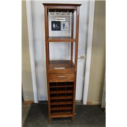 WINE RACK DISPLAY SHELF