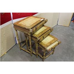 THREE NESTING TABLES