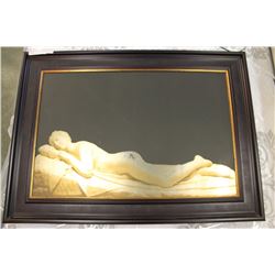 FRAMED PRINT ON GLASS