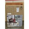 Image 1 : RED PAINTED ACCENT TABLE IN BOX