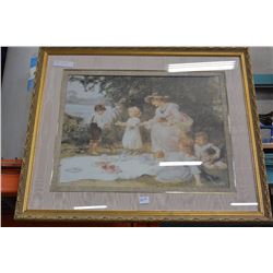 LARGE GILT FRAME PICTURE