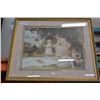 Image 1 : LARGE GILT FRAME PICTURE