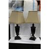 Image 1 : THREE TABLE LAMPS WITH SHADES