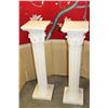 Image 1 : PAIR OF DECORATIVE PILLARS