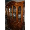 Image 1 : 2 PIECE ILLUMINATED DISPLAY CABINET