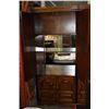 Image 2 : TWO DOOR TALL BAR CABINET