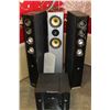 Image 1 : THREE THEATRE RESEARCH FLOOR SPEAKERS AND SURROUND SOUND