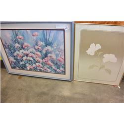 2 FLORAL PRINTS
