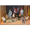 Image 1 : LOT OF ROOSTER FIGURES