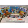 Image 1 : 2 ELECTRONIC SCRABBLE GAMES & 3 BOARD GAMES