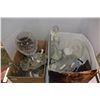 Image 1 : TWO BOXES GLASSWARE