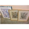 Image 1 : 2 MATCHING FLORALS & FLOWER SHOP PICTURE