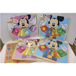 LOT OF DISNEY KIDS SKILL BOARDS