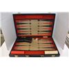 Image 1 : CASED BACKGAMMON BOARD