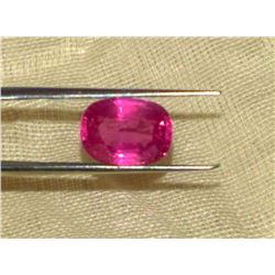 Natural Vivid Pink Sapphire 5.02 Carats - VVS